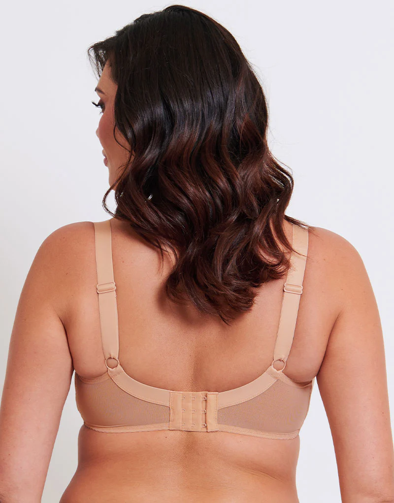 Flirtelle Emma Padded Balcony Bra Soft Beige - Image 5
