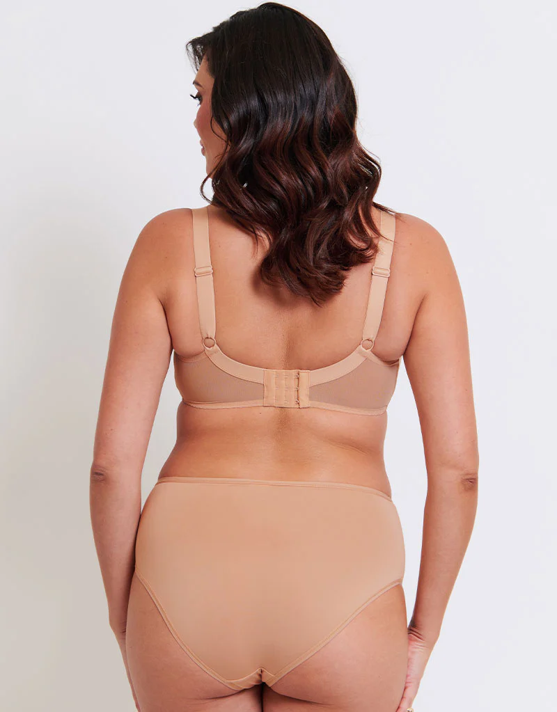Flirtelle Emma Padded Balcony Bra Soft Beige - Image 6