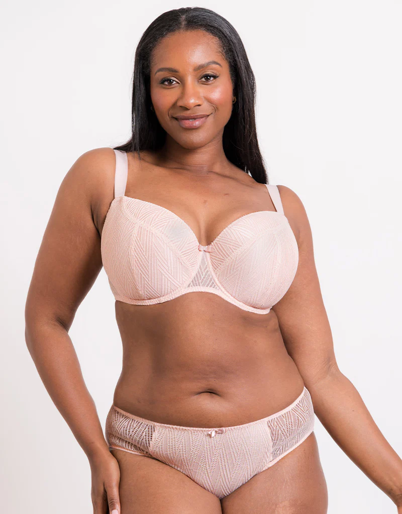 Flirtelle Esme Brief Blush Pink - Image 3