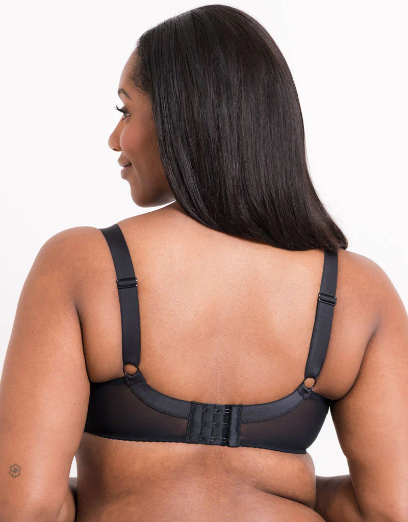 Flirtelle Esme Padded Balcony Bra Black - Image 5