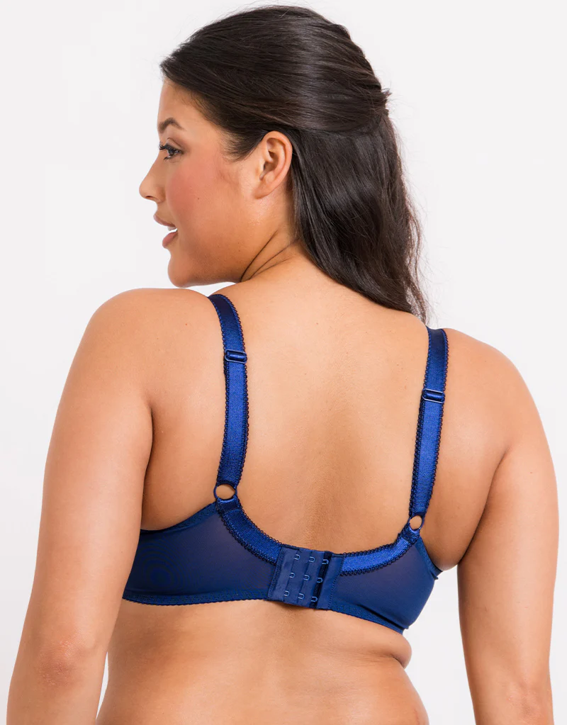 Flirtelle Rosie Balcony Bra Navy Mix - Image 5