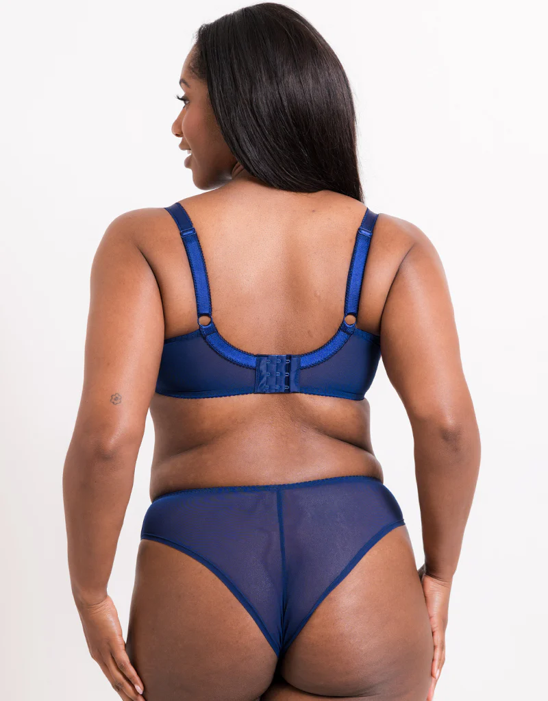 Flirtelle Rosie Balcony Bra Navy Mix - Image 8