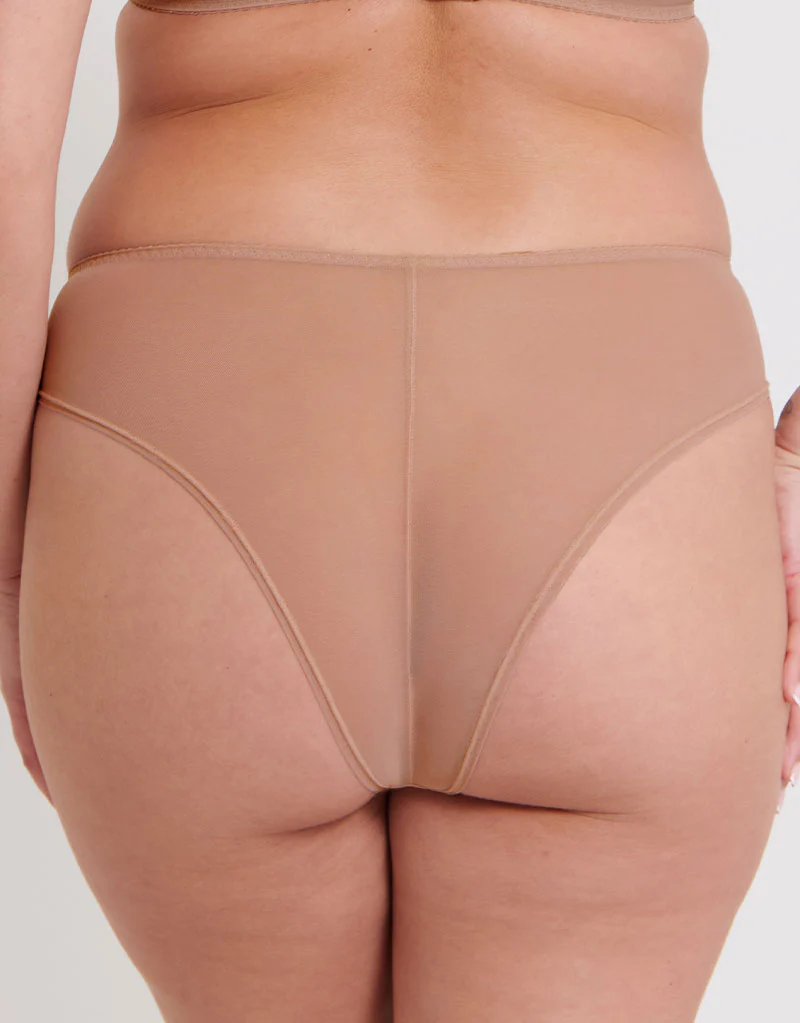 Flirtelle Rosie Brazilian Brief Cafe Au Lait - Image 2