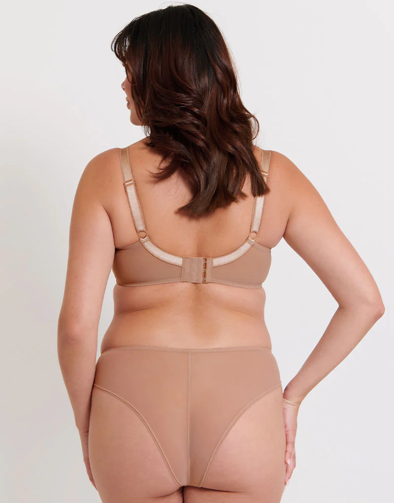 Flirtelle Rosie Balcony Bra Cafe Au Lait - Image 6