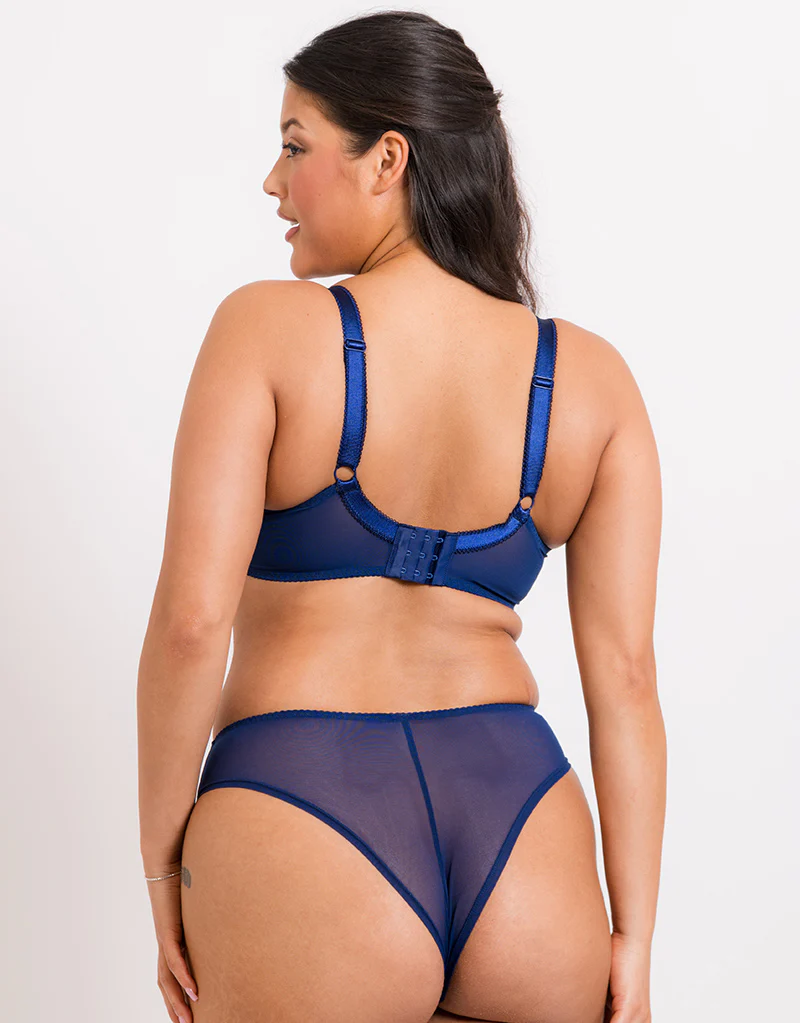 Flirtelle Rosie Brazilian Brief Navy Mix - Image 4