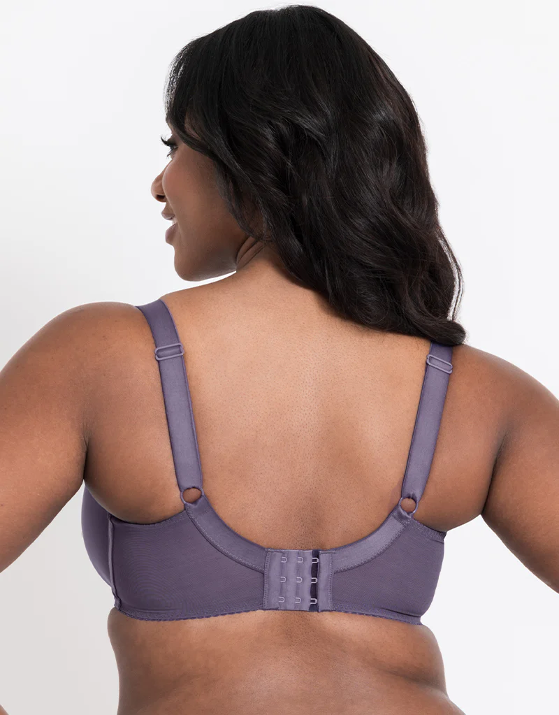 Flirtelle Swirl Balcony Bra Heather - Image 5