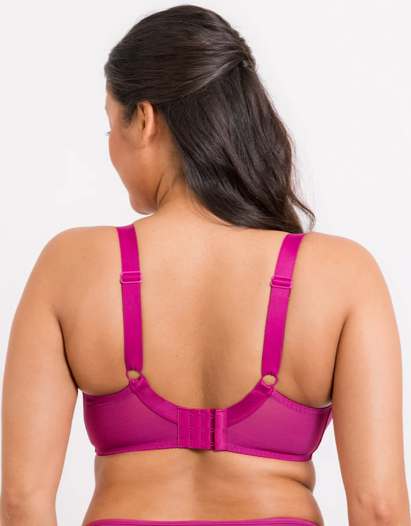 Flirtelle Swirl Balcony Bra Orchid - Image 5
