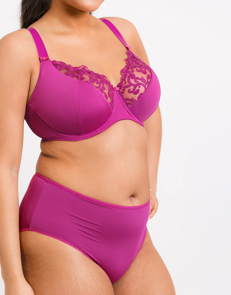 Flirtelle Swirl Balcony Bra Orchid - Image 7