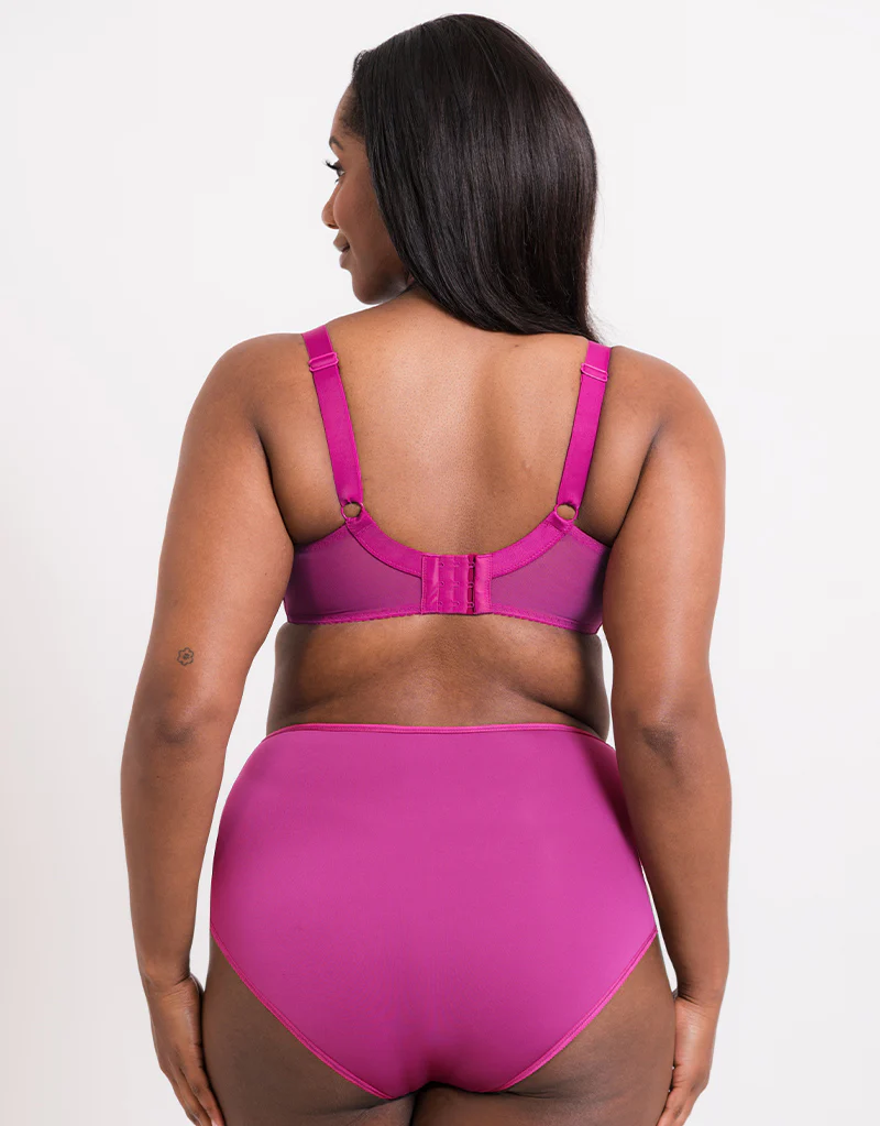 Flirtelle Swirl Balcony Bra Orchid - Image 9