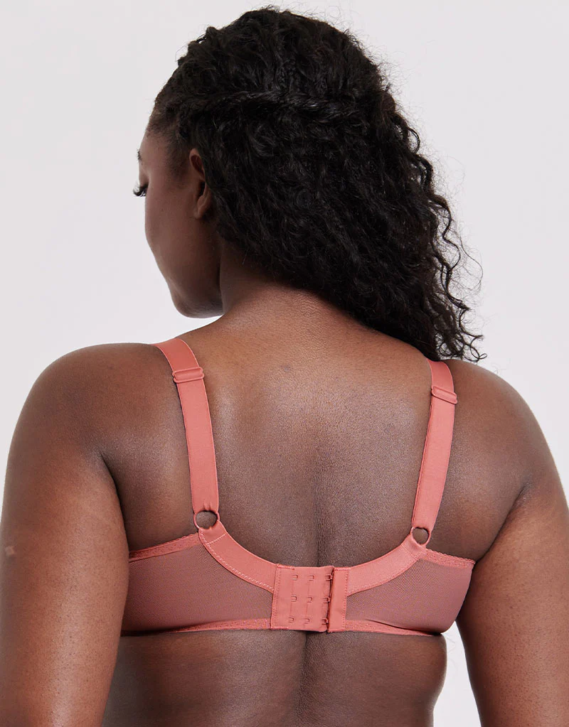 Flirtelle Swirl Balcony Bra Rose - Image 5