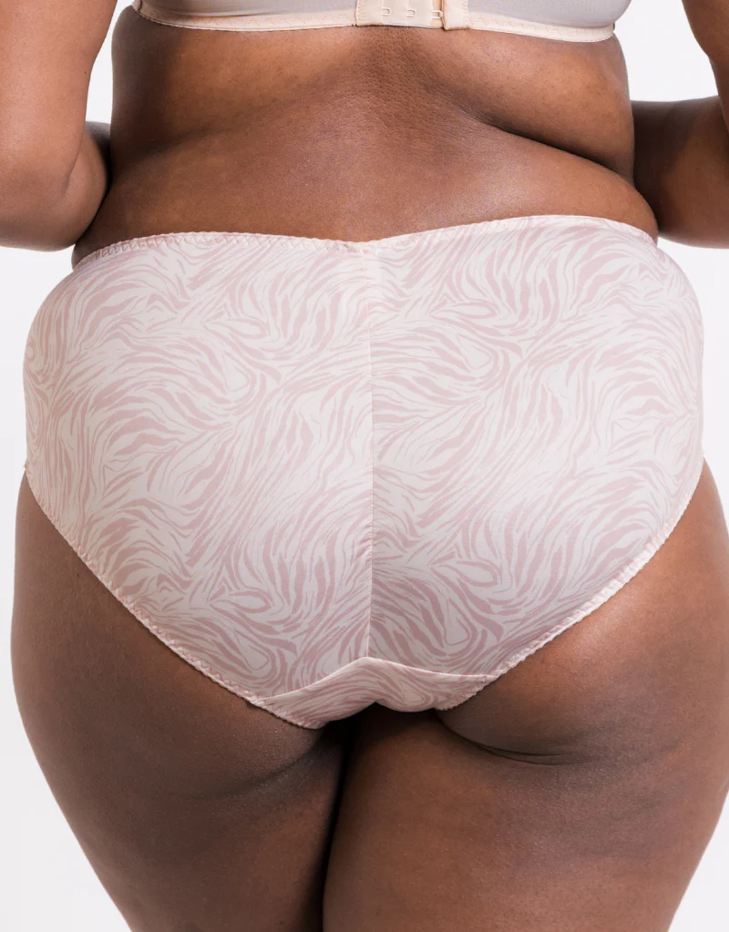 Flirtelle Swirl Brief Zebra Print - Image 2