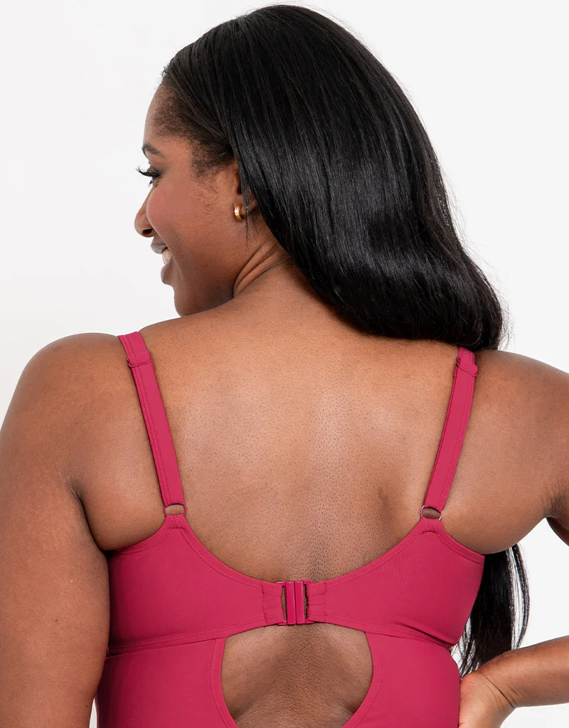 Flirtelle Verona Beach Balcony Swimsuit Crimson - Image 5
