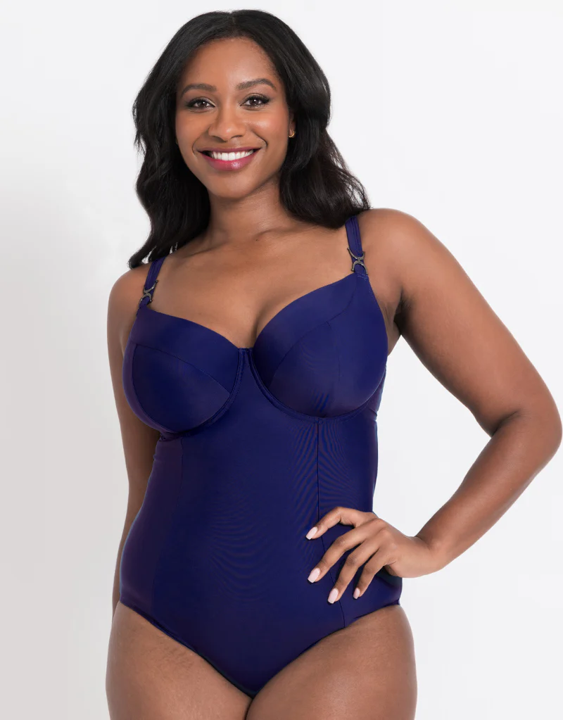 Flirtelle Verona Beach Balcony Swimsuit Navy