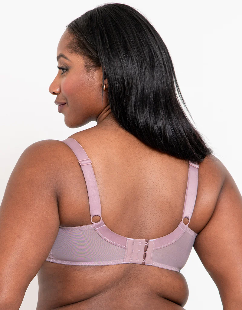 Flirtelle Viola Balcony Bra Mauve - Image 5