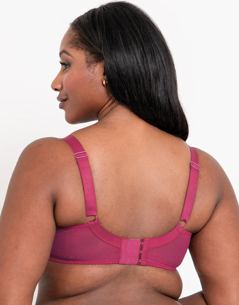 Flirtelle Viola Balcony Bra Sangria - Image 5