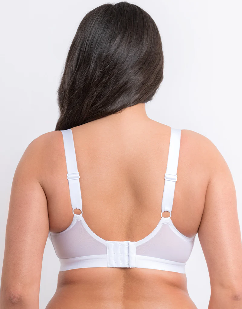 Flirtelle Viola Non-Wired Bralette White - Image 5