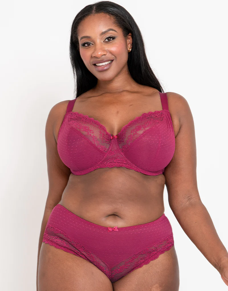 Flirtelle Viola Brief Sangria - Image 3