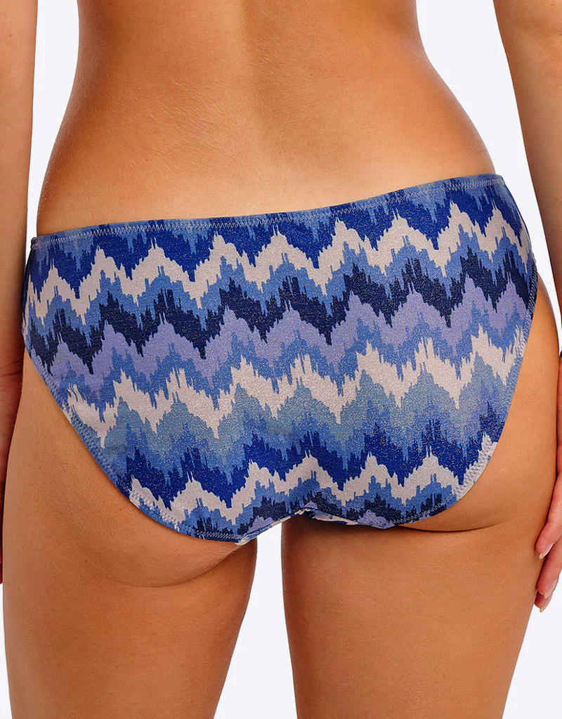 Freya Arizona Wave Bikini Brief Coastline Blue Print - Image 3