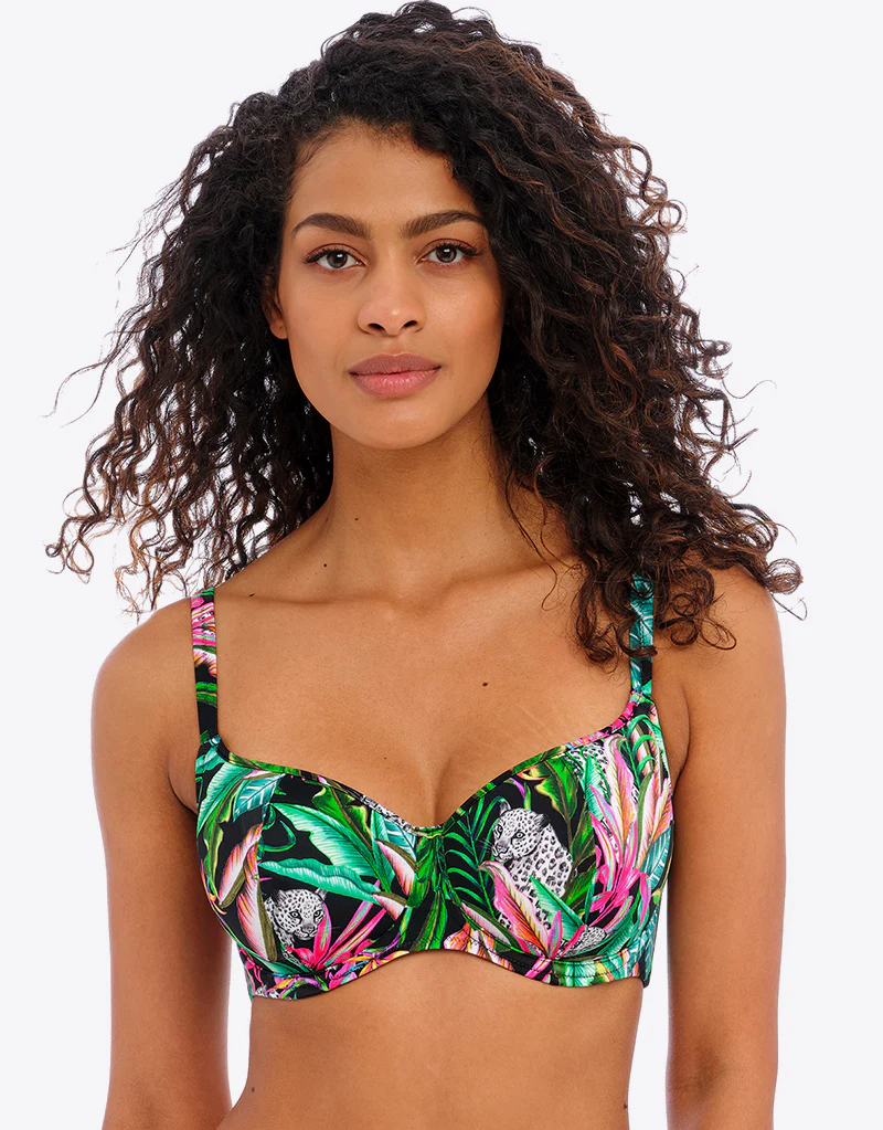 Freya Cala Selva Sweetheart Bikini Top Jungle - Image 3
