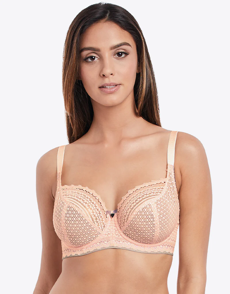 Freya Daisy Lace Balcony Bra Blush - Image 2