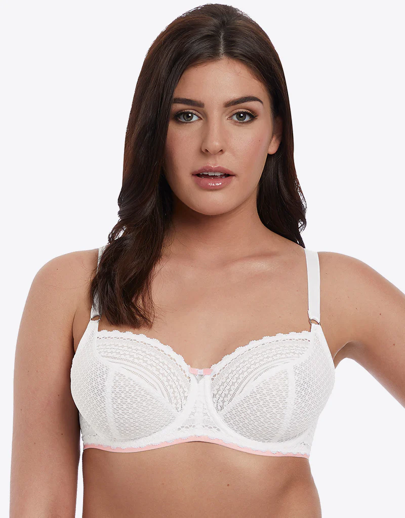 Freya Daisy Lace Balcony Bra White - Image 3