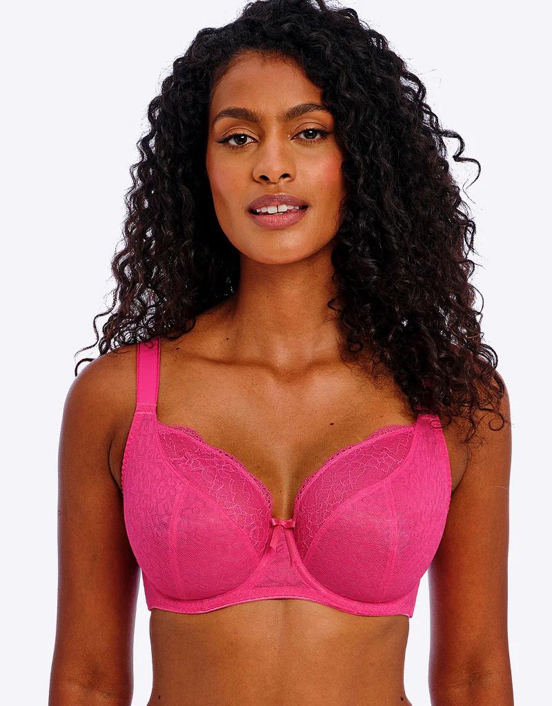 Freya Fancies Balcony Bra Hot Pink - Image 2