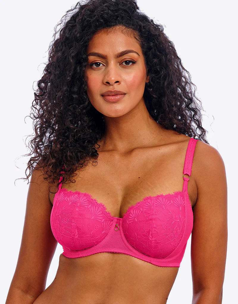 Freya Fascinate Balconette Bra Hot Pink - Image 2