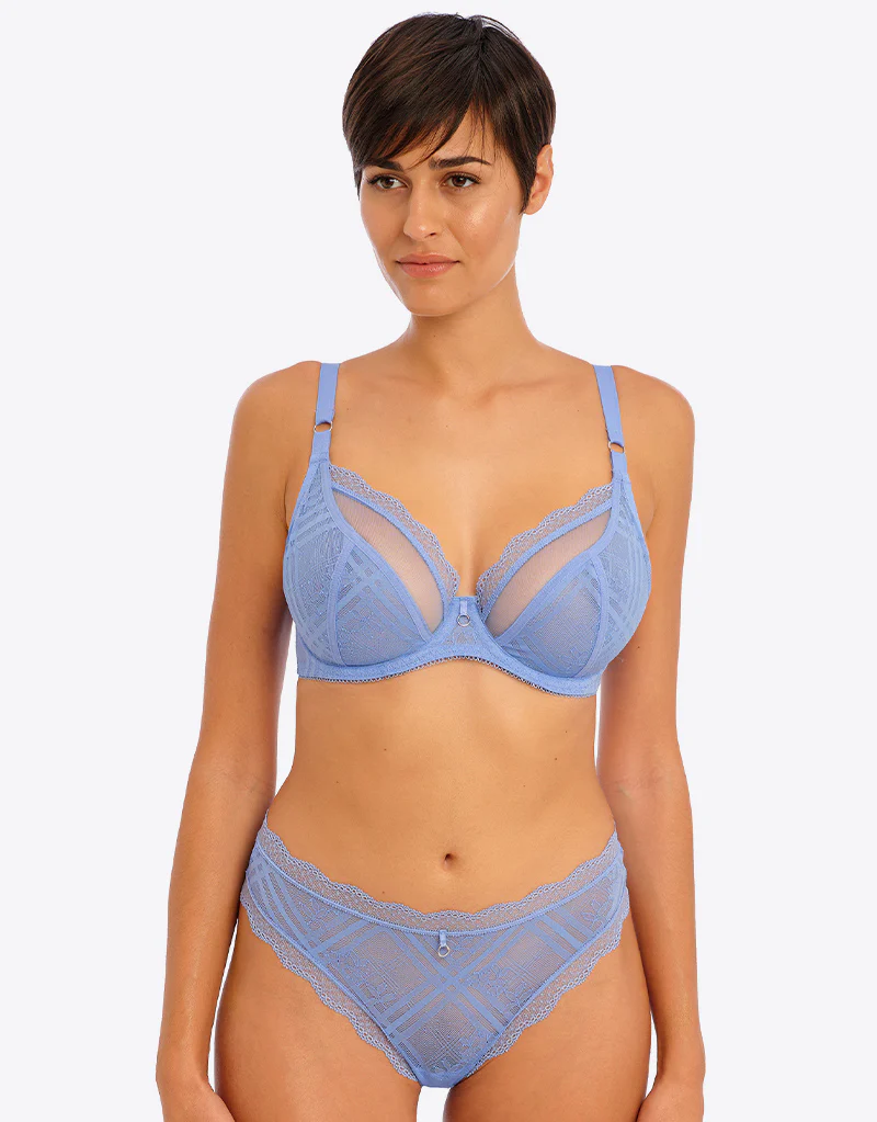Freya Fatale Brazilian Brief Cornflower Blue - Image 4