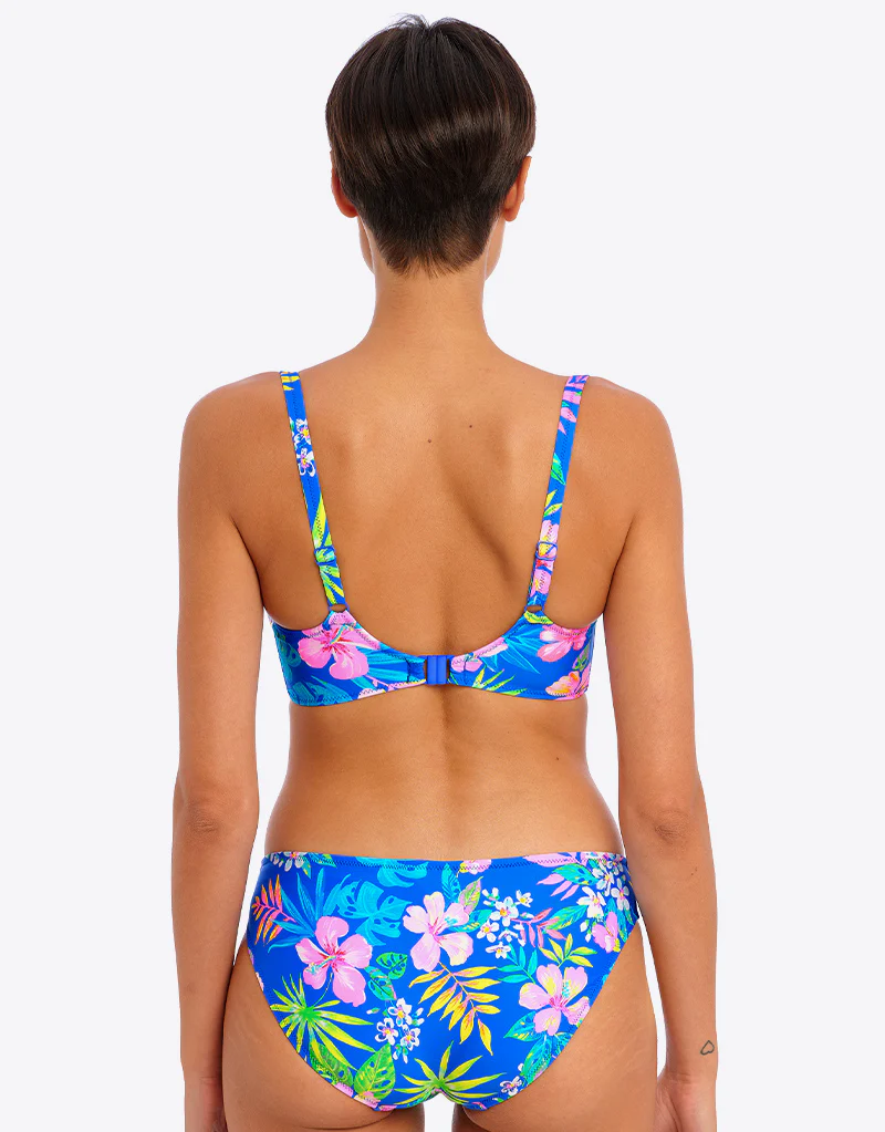 Freya Hot Tropics Sweetheart Bikini Top Blue - Image 6