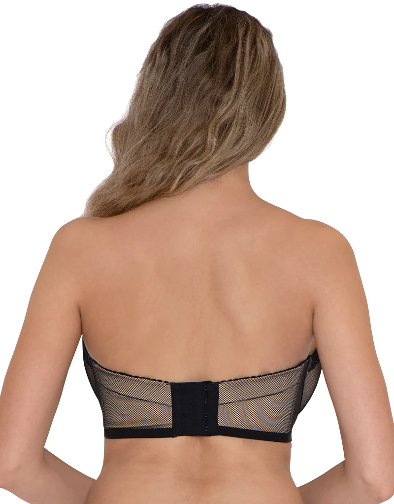 Freya Idol Allure Moulded Strapless Bra Black/Beige - Image 5