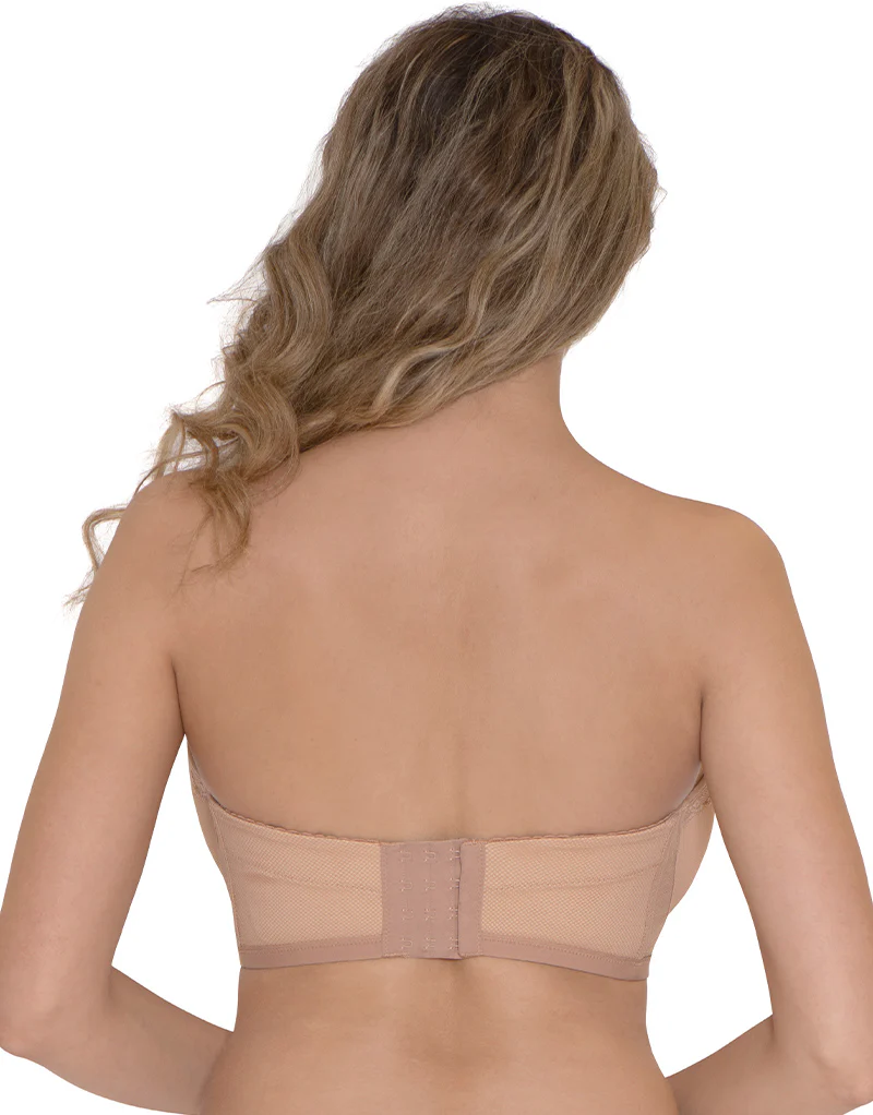 Freya Idol Allure Moulded Strapless Bra Cafe au Lait Latte - Image 5