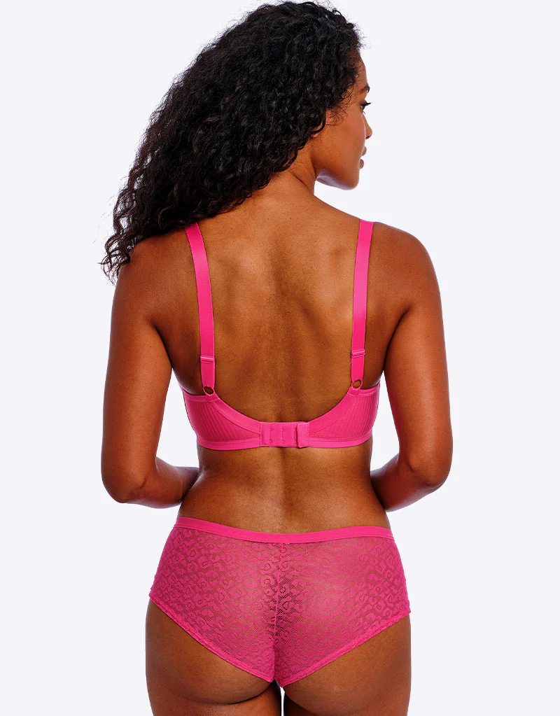 Freya Idol Moulded Balcony Bra Hot Pink - Image 6