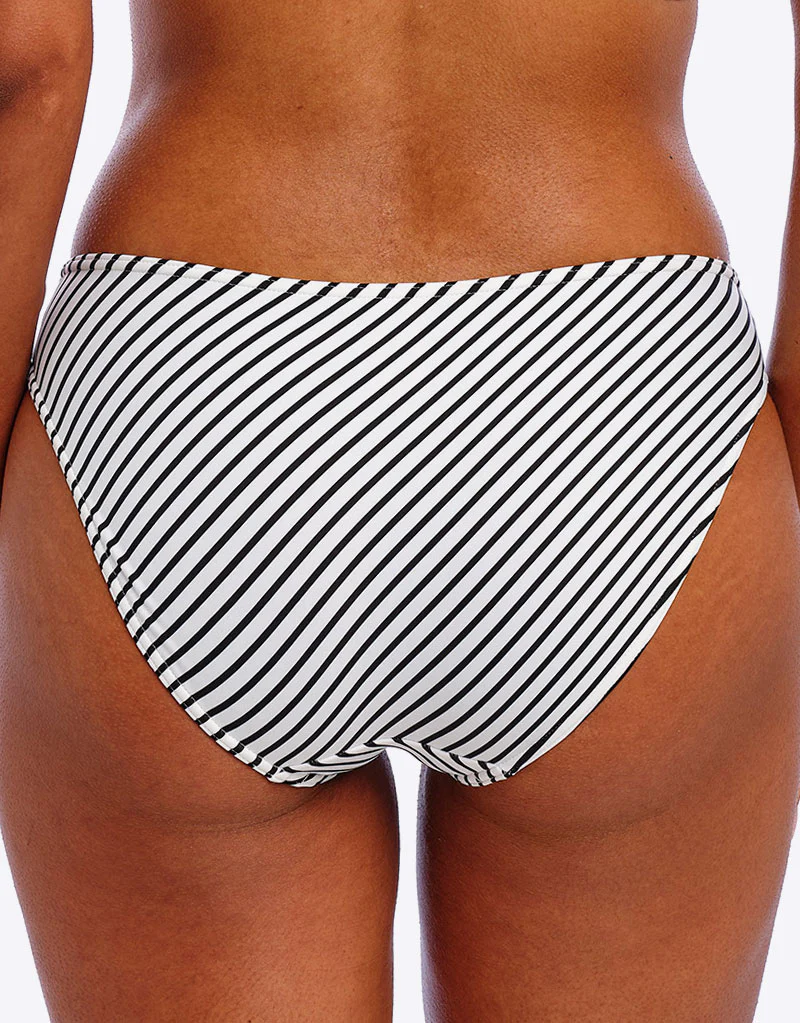 Freya Jewel Cove Bikini Brief Black Stripe - Image 3