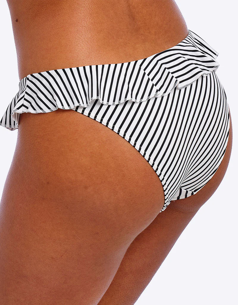 Freya Jewel Cove Italini Bikini Brief Black Stripe - Image 2