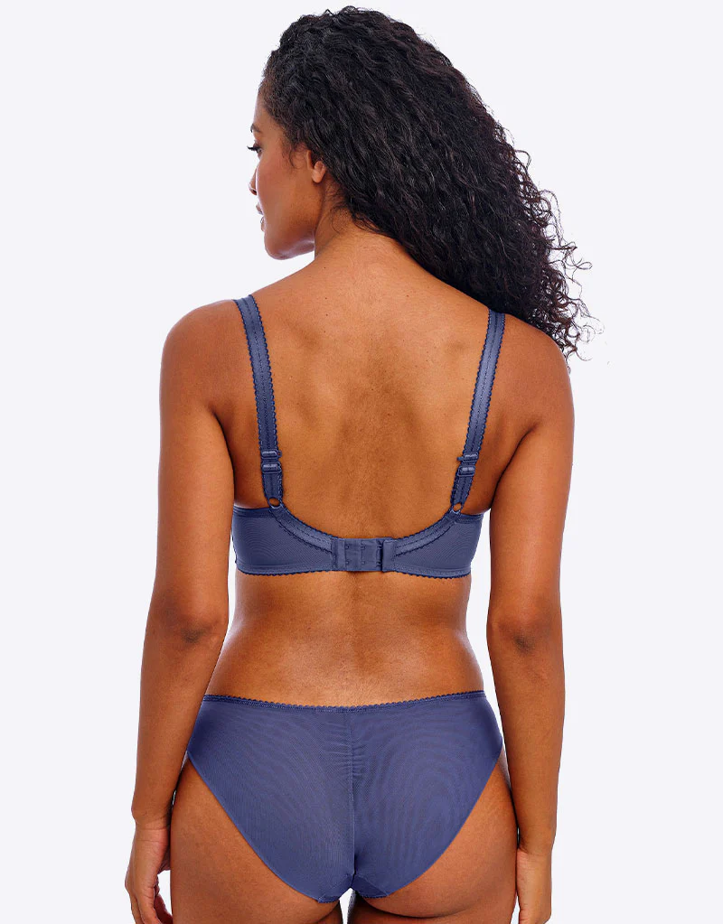 Freya Loveland Moulded Plunge T-Shirt Bra Boudoir Dusk Blue - Image 6