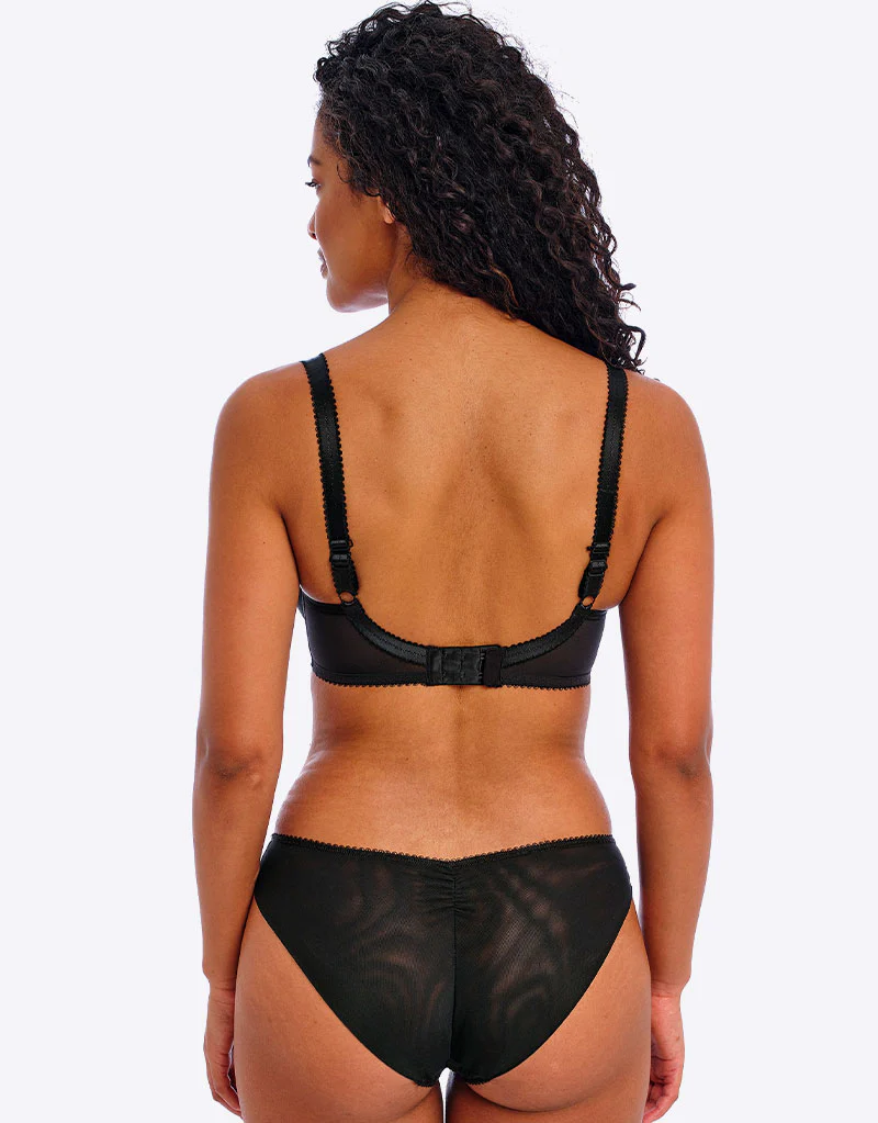 Freya Loveland Moulded Plunge T-Shirt Bra Boudoir Black - Image 6