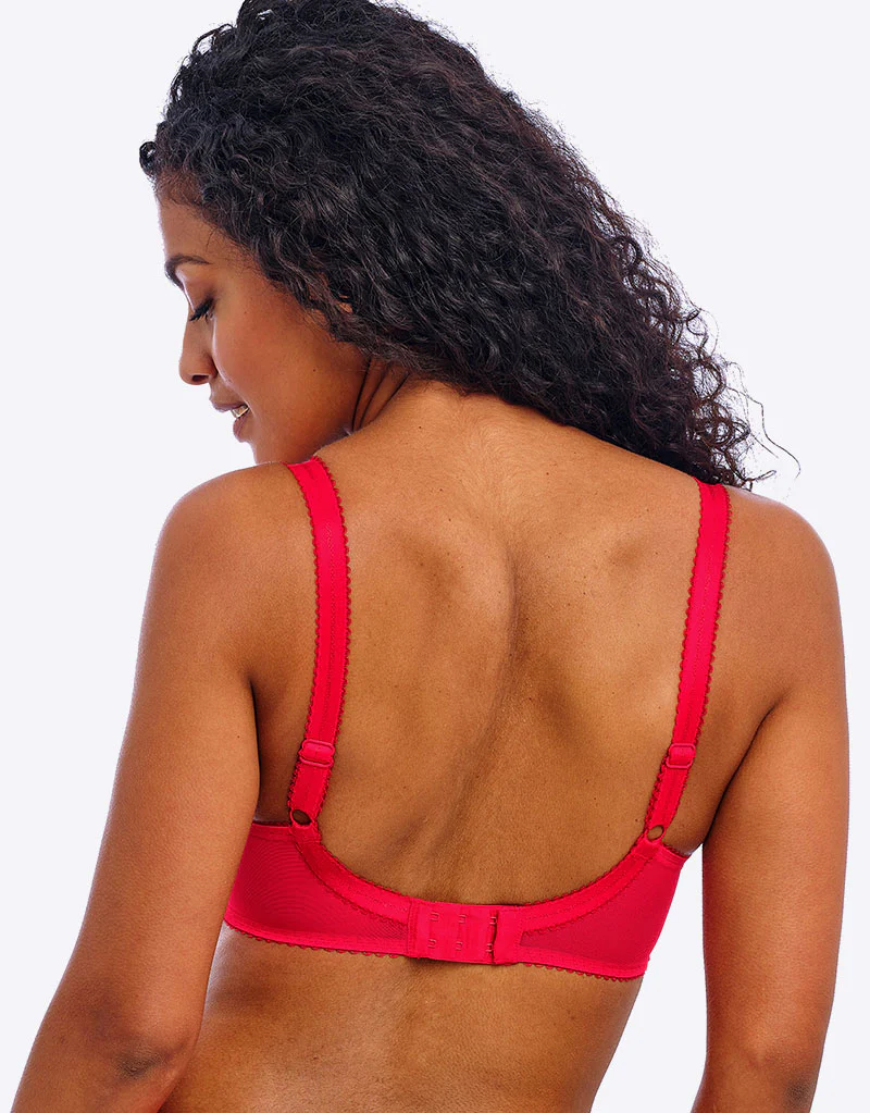 Freya Loveland Plunge Bra Bombshell Chilli Red - Image 5