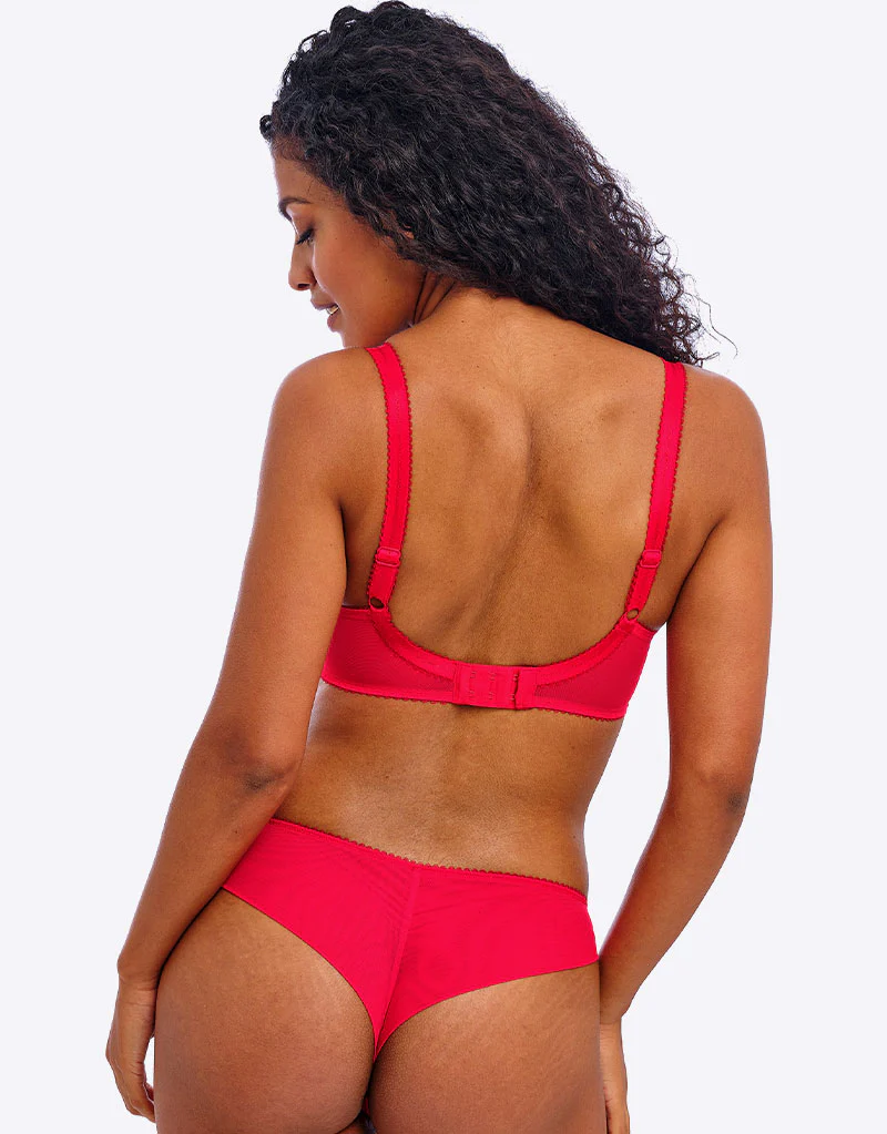 Freya Loveland Plunge Bra Bombshell Chilli Red - Image 6