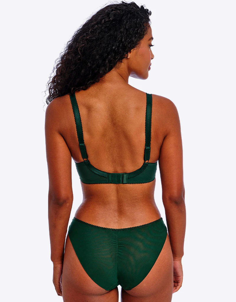 Freya Loveland Plunge Bra Deep Emerald Green - Image 7