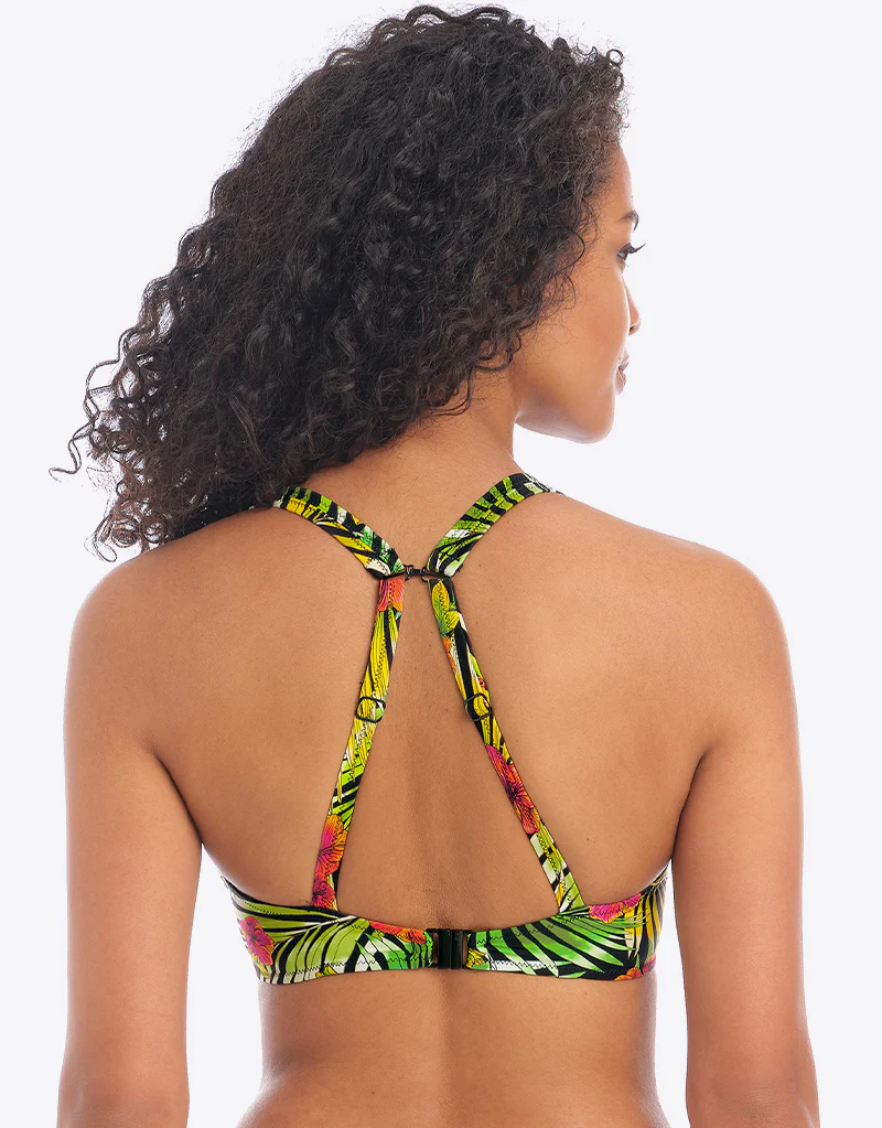 Freya Maui Daze Underwired High Apex Bikini Top Multi - Image 4