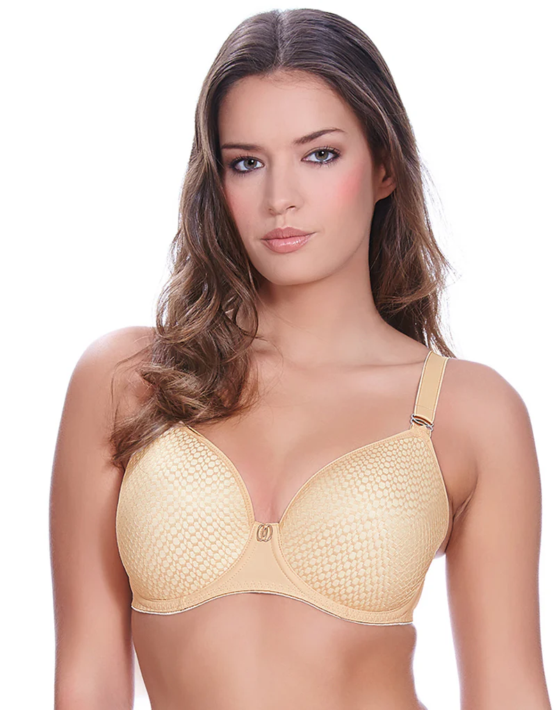 Freya Muse Spacer Moulded Balconette Bra Sand - Image 2