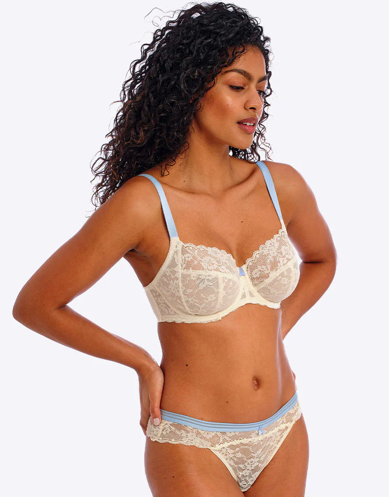 Freya Offbeat Side Support Bra Something Blue - Image 7