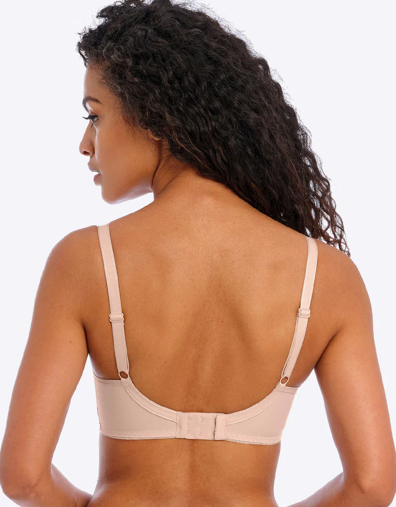 Freya Offbeat Moulded Plunge Bra Natural Beige - Image 5