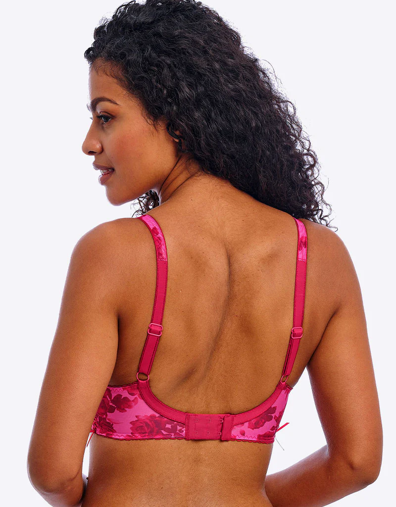 Freya Rose Blossom Plunge Bra Red Rose - Image 5