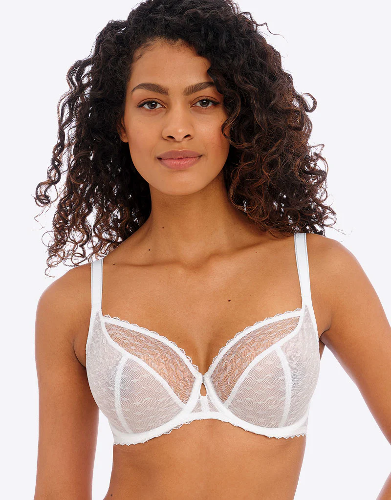 Freya Signature Plunge Bra White - Image 2
