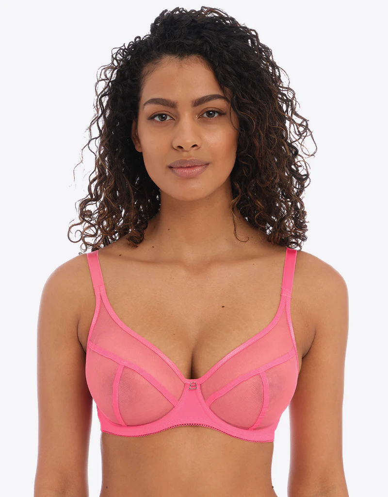 Freya Snapshot High Apex Plunge Bra Pink - Image 3