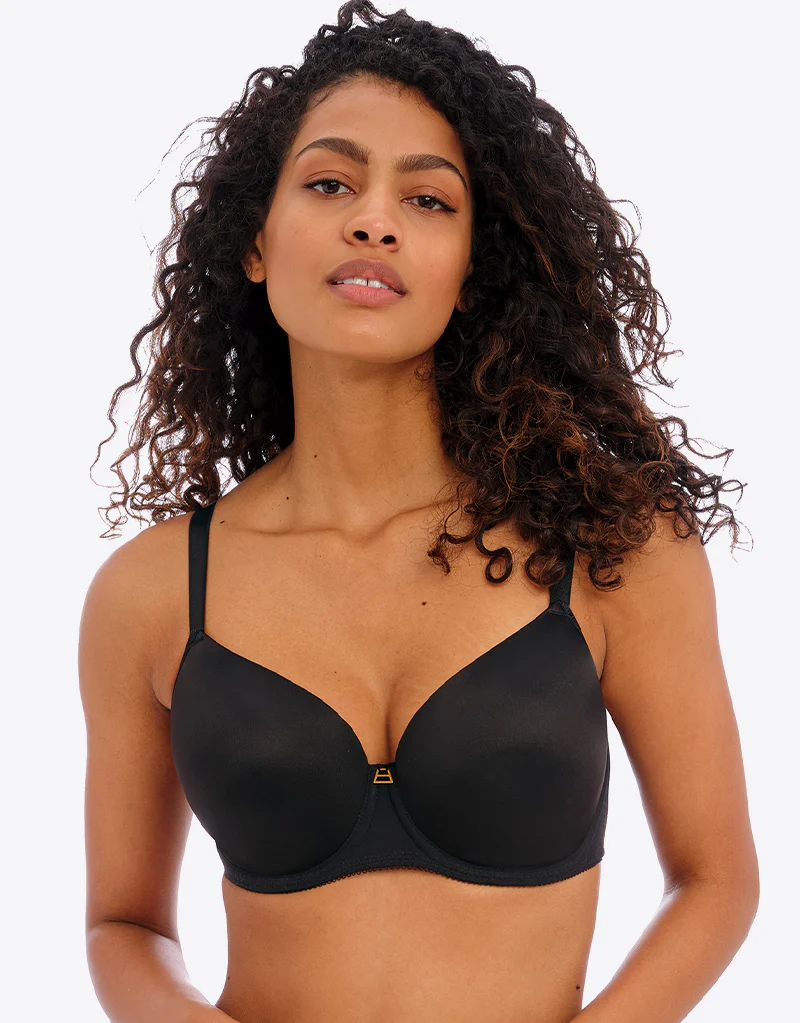Freya Snapshot Moulded Plunge Bra Black - Image 2