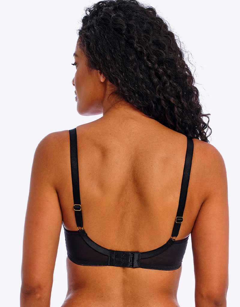 Freya Temptress Moulded Plunge Bra Black - Image 5