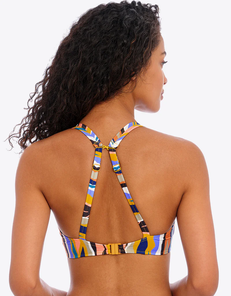 Freya Torra Bay High Apex Bikini Top Multi - Image 4