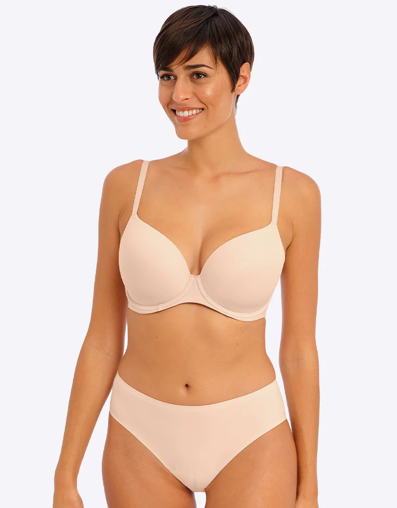 Freya Undetected Moulded T-Shirt Bra Natural Beige